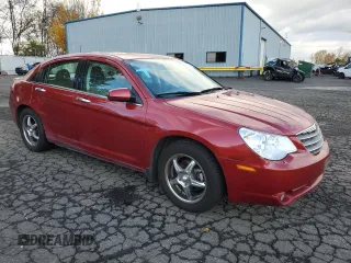 2007 Chrysler Sebring Limited with VIN 1C3LC66K27N535994, listed as a Copart auction lot 81200814 with 54,340 mi miles and Salvage title. Bid and sale history available at DreamBid. Image 4.