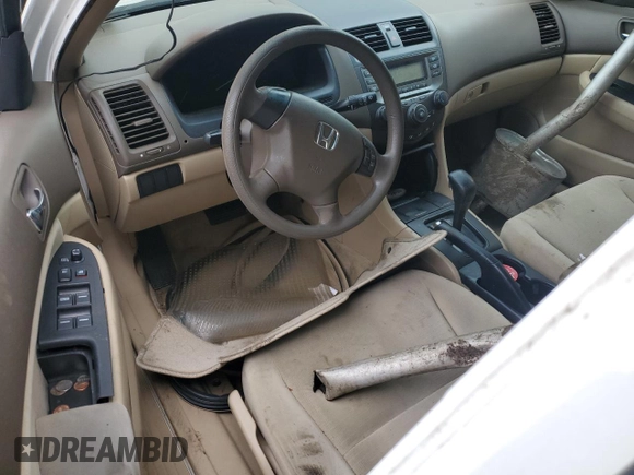 2007 Honda Accord LX with VIN 1HGCM56447A137702, listed as a Copart auction lot 56065685 with Not provided miles and Salvage title. Bid and sale history available at DreamBid. Image 8.