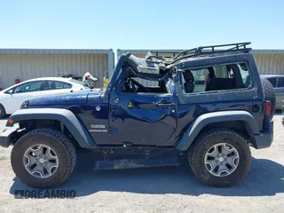2013 Jeep Wrangler Sport with VIN 1C4AJWAG3DL627179, listed as a IAAI auction lot 42262246 with 33,536 mi miles and . Bid and sale history available at DreamBid. Image 14.