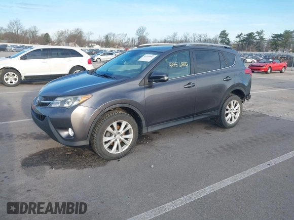 2014 Toyota RAV4 Limited with VIN 2T3DFREV7EW177432, listed as a IAAI auction lot 41956885 with 121,394 mi miles. Bid and sale history available at carsss.com. Image 18.
