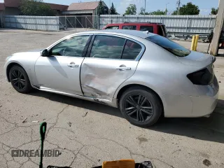 2015 Infiniti Q40 with VIN JN1CV6AR5FM521301, listed as a Copart auction lot 62710154 with 135,759 mi miles and Non Repairable. Bid and sale history available at carsss.com. Image 2.