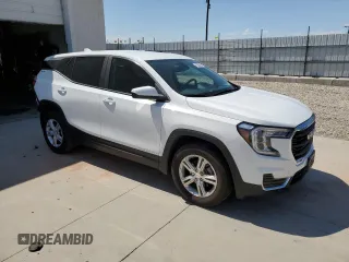 2024 GMC Terrain SLE with VIN 3GKALTEG9RL369589, listed as a Copart auction lot 63112715 with 24,852 mi miles and Clean title. Bid and sale history available at DreamBid. Image 4.