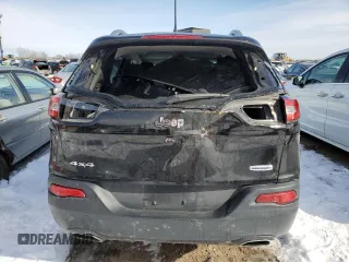 2016 Jeep Cherokee Latitude with VIN 1C4PJLCS9GW264514, listed as a Copart auction lot 45118795 with 117,785 mi miles and Salvage Title. Bid and sale history available at carsss.com. Image 6.