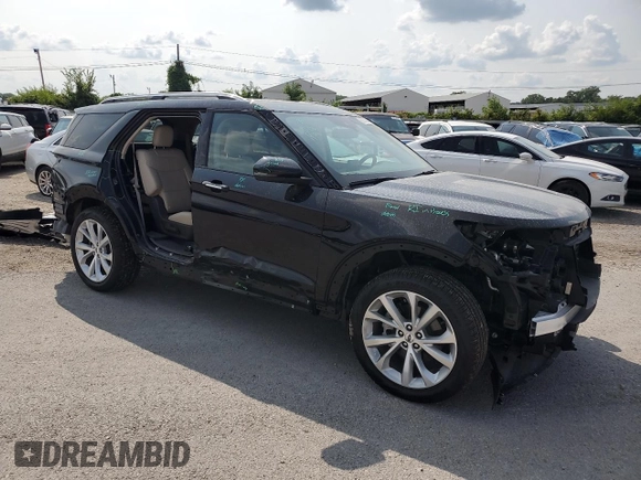 2023 Ford Explorer Platinum с VIN 1FM5K8HCXPGC08557, выставлен на аукционе Copart как лот 63674354 с пробегом 3 977 миль миль и Списание • Salvage title. История ставок и продаж доступна на DreamBid. Изображение 4.