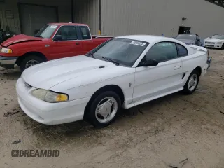 1995 Ford Mustang with VIN 1FALP4045SF181301, listed as a Copart auction lot 72989824 with 242,669 mi miles and Salvage Title. Bid and sale history available at carsss.com. Image 1.