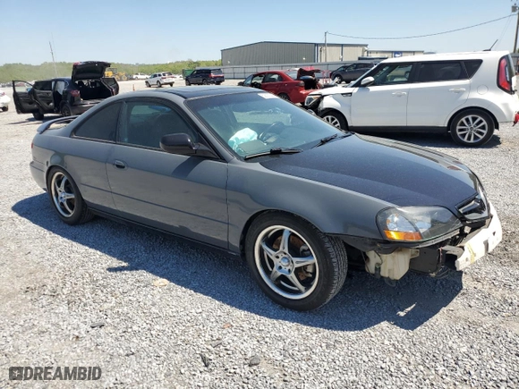 2001 Acura CL Type S with VIN 19UYA42701A010784, listed as a Copart auction lot 52335045 with 167,532 mi miles and Salvage Title. Bid and sale history available at carsss.com. Image 4.