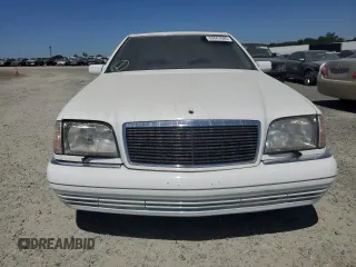 1997 Mercedes-Benz S-Class with VIN WDBGA33G2VA340711, listed as a Copart auction lot 52647695 with 90,224 mi miles and Salvage Title. Bid and sale history available at carsss.com. Image 5.