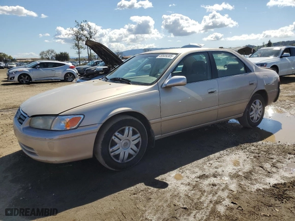 2000 Toyota Camry CE with VIN JT2BG22K8Y0509157, listed as a Copart auction lot 49509385 with 232,216 mi miles and Salvage Title. Bid and sale history available at carsss.com. Image 1.