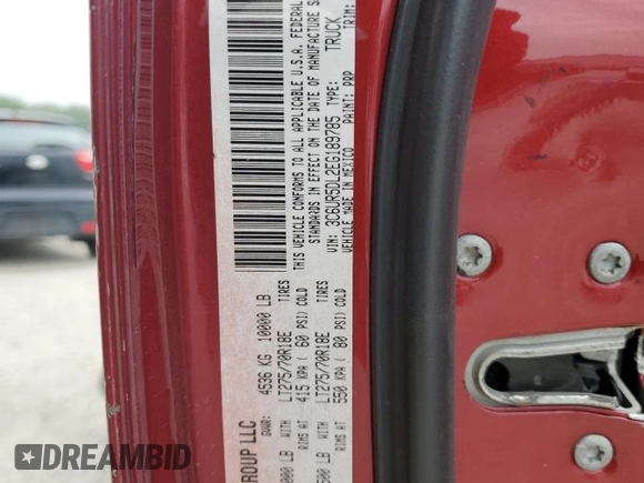 2014 Ram 2500 Big Horn with VIN 3C6UR5DL2EG189785, listed as a Copart auction lot 68295584 with 187,821 mi miles and Salvage Title. Bid and sale history available at carsss.com. Image 14.