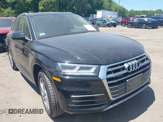2018 Audi Q5 Premium Plus with VIN WA1BNAFY3J2087101, listed as a IAAI auction lot 42392213 with 97,010 mi miles and . Bid and sale history available at DreamBid. Image 1.