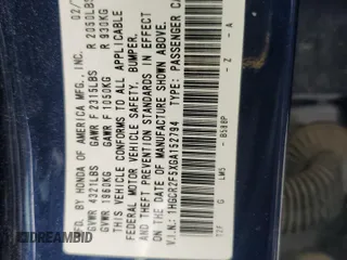 2016 Honda Accord Sport z VIN 1HGCR2F5XGA152794, wystawiony jako Copart lot #57497145 z przebiegiem 88 689 mil mil oraz Szkoda całkowita • Salvage title. Historia ofert i sprzedaży dostępna na DreamBid. Obrazek 12.
