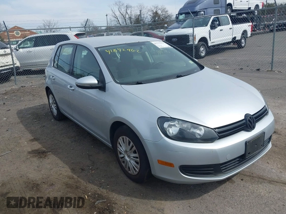 2013 Volkswagen Golf w/Conv with VIN WVWDB7AJ5DW135571, listed as a IAAI auction lot 41842962 with 170,198 mi miles and . Bid and sale history available at DreamBid. Image 1.