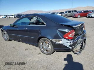 2005 Mercedes-Benz CLK 55 AMG with VIN WDBTJ76H15F161721, listed as a Copart auction lot 79685524 with 200,223 mi miles and Salvage Title. Bid and sale history available at DreamBid. Image 2.