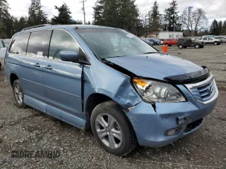 2010 Honda Odyssey Touring with VIN 5FNRL3H93AB043706, listed as a Copart auction lot 45926655 with 112,794 mi miles and Salvage Title. Bid and sale history available at carsss.com. Image 4.