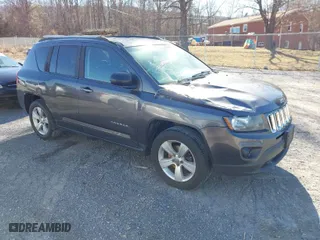 2016 Jeep Compass Sport with VIN 1C4NJDBB8GD639514, listed as a IAAI auction lot 41595214 with 170,026 mi miles. Bid and sale history available at carsss.com. Image 1.