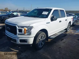 2019 Ford F-150 XL with VIN 1FTEW1CPXKKF00869, listed as a IAAI auction lot 41197442 with 77,487 mi miles and . Bid and sale history available at DreamBid. Image 17.