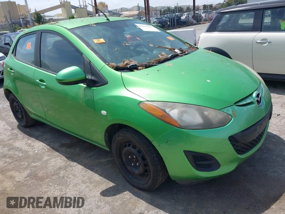 2011 Mazda 2 Sport with VIN JM1DE1HY6B0120312, listed as a IAAI auction lot 42111355 with Not Provided miles and . Bid and sale history available at carsss.com. Image 1.