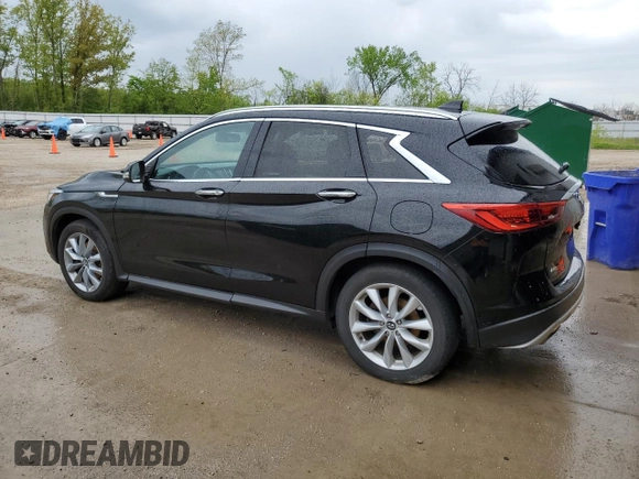 2019 Infiniti QX50 Luxe с VIN 3PCAJ5M30KF111347, выставлен на аукционе Copart как лот 58747935 с пробегом 96 765 миль миль и Списание • Salvage title. История ставок и продаж доступна на DreamBid. Изображение 2.