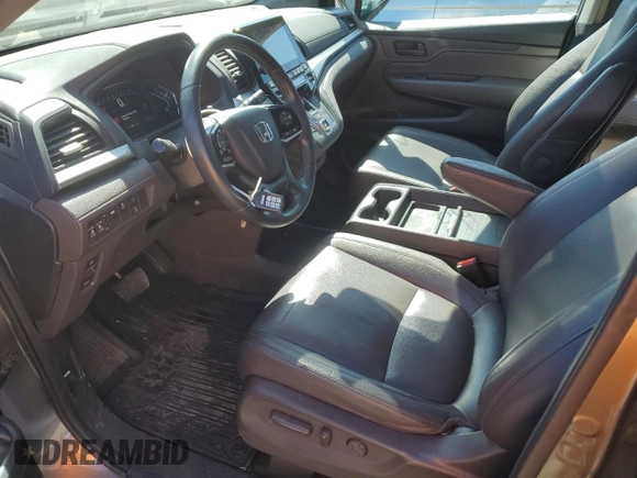 2018 Honda Odyssey EX-L z VIN 5FNRL6H71JB016424, wystawiony jako Copart lot #53859505 z przebiegiem 91 669 mil mil oraz Szkoda całkowita • Salvage title. Historia ofert i sprzedaży dostępna na DreamBid. Obrazek 7.
