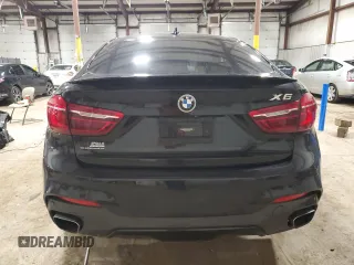 2018 BMW X6 xDrive50i with VIN 5UXKU6C53J0W39108, listed as a Copart auction lot 48705174 with 44,753 mi miles. Bid and sale history available at carsss.com. Image 6.