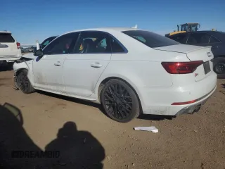 2018 Audi S4 Premium Plus with VIN WAUB4AF43JA003478, listed as a Copart auction lot 47081215 with 97,548 mi miles and Non Repairable. Bid and sale history available at carsss.com. Image 2.