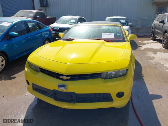2014 Chevrolet Camaro LT with VIN 2G1FB3D36E9312209, listed as a IAAI auction lot 41907491 with 158,077 mi miles. Bid and sale history available at carsss.com. Image 12.