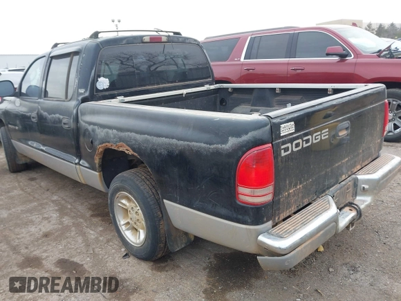 2000 Dodge Dakota Sport with VIN 1B7GL2AX4YS607628, listed as a IAAI auction lot 41115728 with Not provided miles and . Bid and sale history available at DreamBid. Image 3.