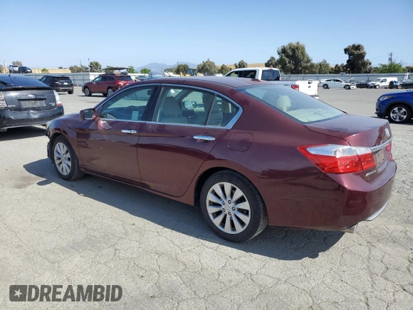 2014 Honda Accord Touring z VIN 1HGCR3F96EA000078, wystawiony jako Copart lot #57472545 z przebiegiem 122 115 mil mil oraz Szkoda całkowita • Salvage title. Historia ofert i sprzedaży dostępna na DreamBid. Obrazek 2.