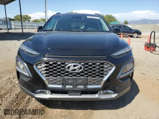 2018 Hyundai Kona Ultimate with VIN KM8K53A50JU172394, listed as a Copart auction lot 62982974 with 50,618 mi miles and Salvage Title. Bid and sale history available at carsss.com. Image 5.