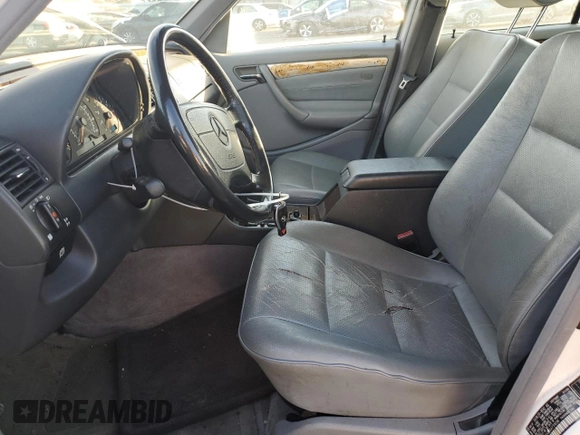 1999 Mercedes-Benz C 230/260/280/320 with VIN WDBHA24G6XA731036, listed as a Copart auction lot 43178165 with Not Provided miles and Clean Title. Bid and sale history available at carsss.com. Image 7.