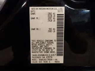 2021 Nissan Altima SV with VIN 1N4BL4DV6MN411107, listed as a IAAI auction lot 42103161 with 22,133 mi miles and . Bid and sale history available at DreamBid. Image 9.