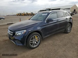 2017 Mercedes-Benz GLC with VIN WDC0G4KB0HF237981, listed as a Copart auction lot 51122065 with 96,887 mi miles and Clean Title. Bid and sale history available at carsss.com. Image 1.