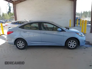 2013 Hyundai Accent GLS with VIN KMHCT4AE9DU556629, listed as a IAAI auction lot 42107644 with 152,274 mi miles. Bid and sale history available at carsss.com. Image 13.