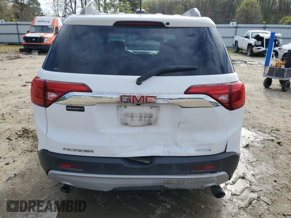 2018 GMC Acadia SLT with VIN 1GKKNULS0JZ183139, listed as a Copart auction lot 51170175 with 103,279 mi miles and Salvage Title. Bid and sale history available at DreamBid. Image 6.