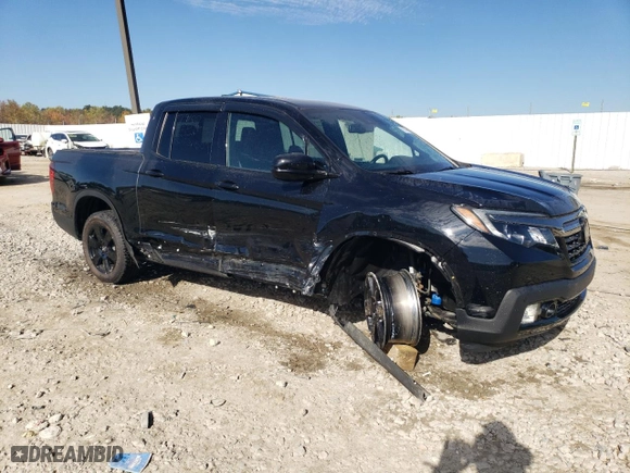 2020 Honda Ridgeline Black Edition with VIN 5FPYK3F86LB021332, listed as a Copart auction lot 76822804 with 61,012 mi miles and Salvage Title. Bid and sale history available at carsss.com. Image 4.