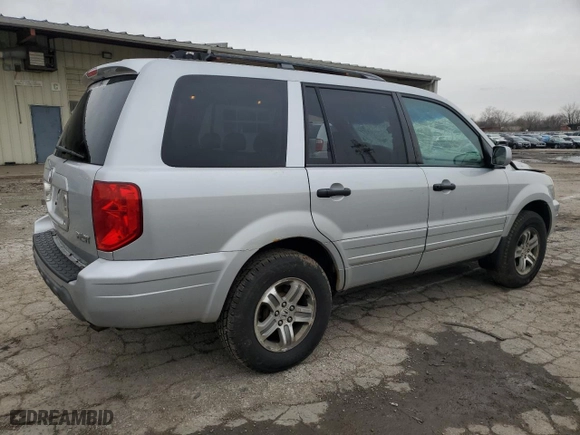 2004 Honda Pilot EX with VIN 2HKYF18534H618543, listed as a Copart auction lot 51896455 with 118,987 mi miles and Salvage Title. Bid and sale history available at carsss.com. Image 3.