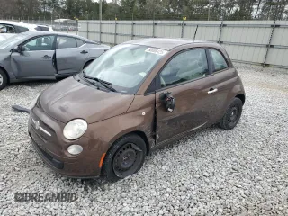 2012 FIAT 500 Pop with VIN 3C3CFFAR8CT363718, listed as a Copart auction lot 50086425 with 59,037 mi miles and Salvage Title. Bid and sale history available at carsss.com. Image 1.