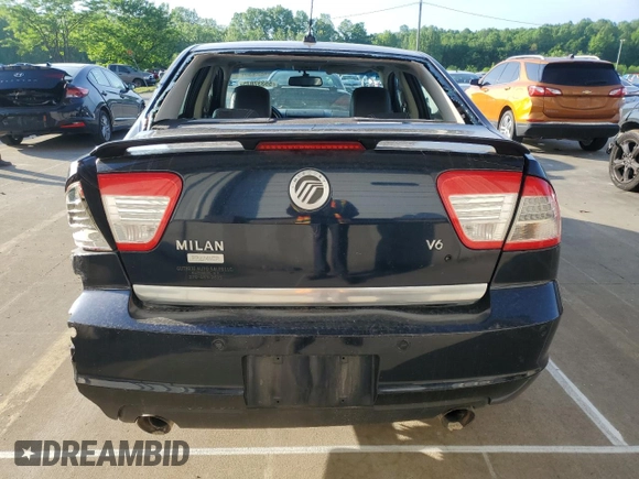 2009 Mercury Milan Premier z VIN 3MEHM08129R621708, wystawiony jako Copart lot #55337075 z przebiegiem Nie podano mil oraz Szkoda całkowita • Salvage title. Historia ofert i sprzedaży dostępna na DreamBid. Obrazek 6.