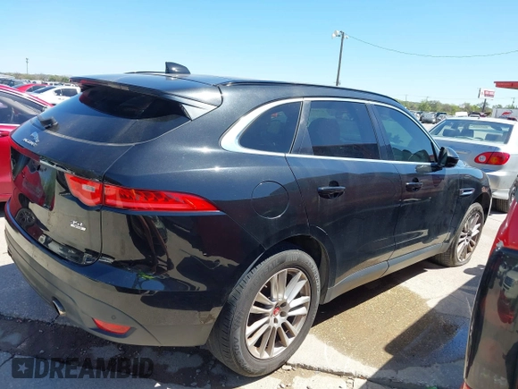 2017 Jaguar F-Pace 35t Prestige with VIN SADCK2BV0HA891638, listed as a IAAI auction lot 41864607 with 161,421 mi miles and . Bid and sale history available at DreamBid. Image 13.