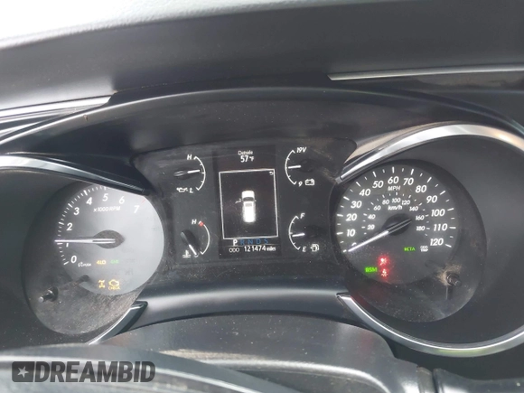 2018 Toyota Sequoia SR5 with VIN 5TDBY5G13JS165133, listed as a IAAI auction lot 42034441 with 121,474 mi miles. Bid and sale history available at carsss.com. Image 7.