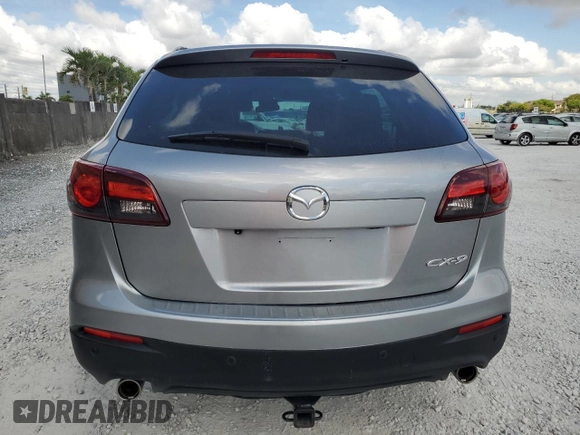 2015 Mazda CX-9 Touring with VIN JM3TB2CA1F0467659, listed as a Copart auction lot 56553015 with 102,028 mi miles and Salvage Title. Bid and sale history available at DreamBid. Image 6.