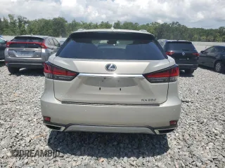 2021 Lexus RX 350 with VIN 2T2JZMAA9MC183642, listed as a Copart auction lot 61768375 with 37,629 mi miles and Salvage title. Bid and sale history available at DreamBid. Image 6.