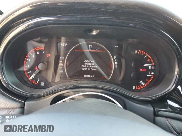 2021 Dodge Durango R/T with VIN 1C4SDHCT5MC761838, listed as a Copart auction lot 88305825 with 58,840 mi miles and Salvage Title. Bid and sale history available at DreamBid. Image 9.