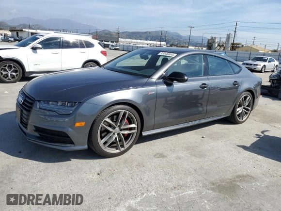 2018 Audi A7 Premium Plus with VIN WAUW3AFC1JN069371, listed as a Copart auction lot 43046864 with 65,617 mi miles. Bid and sale history available at carsss.com. Image 1.