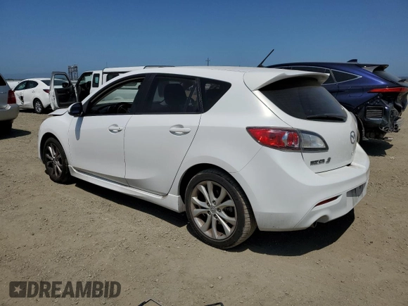 2011 Mazda 3 s Sport with VIN JM1BL1K61B1386111, listed as a Copart auction lot 55352125 with 135,966 mi miles and Salvage Title. Bid and sale history available at carsss.com. Image 2.