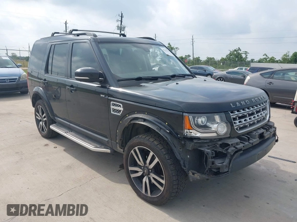 2015 Land Rover LR4 Lux with VIN SALAK2V68FA752645, listed as a IAAI auction lot 42252331 with 114,114 mi miles and . Bid and sale history available at DreamBid. Image 1.