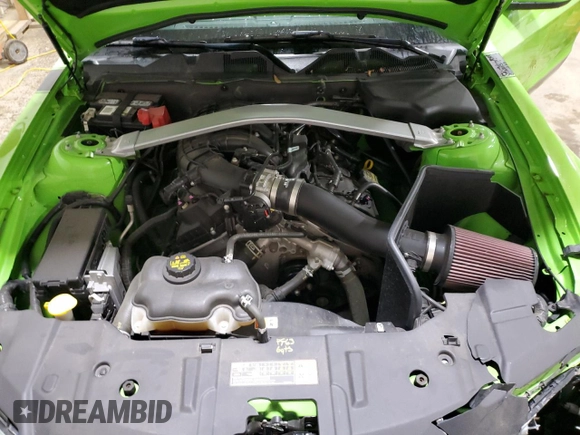 2014 Ford Mustang V6 with VIN 1ZVBP8EM2E5220214, listed as a Copart auction lot 51062465 with 45,405 mi miles and Salvage Title. Bid and sale history available at carsss.com. Image 11.