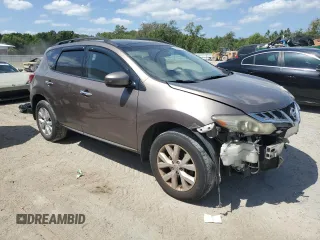 2011 Nissan Murano S with VIN JN8AZ1MW2BW181931, listed as a Copart auction lot 55060425 with 177,811 mi miles and Salvage Title. Bid and sale history available at DreamBid. Image 4.