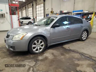 2008 Nissan Maxima 3.5 SL with VIN 1N4BA41E58C820193, listed as a Copart auction lot 45269775 with 114,315 mi miles and Non Repairable. Bid and sale history available at carsss.com. Image 1.