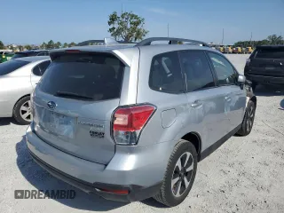 2017 Subaru Forester Premium with VIN JF2SJAEC9HH591118, listed as a Copart auction lot 54606835 with 56,539 mi miles and Salvage Title. Bid and sale history available at carsss.com. Image 3.